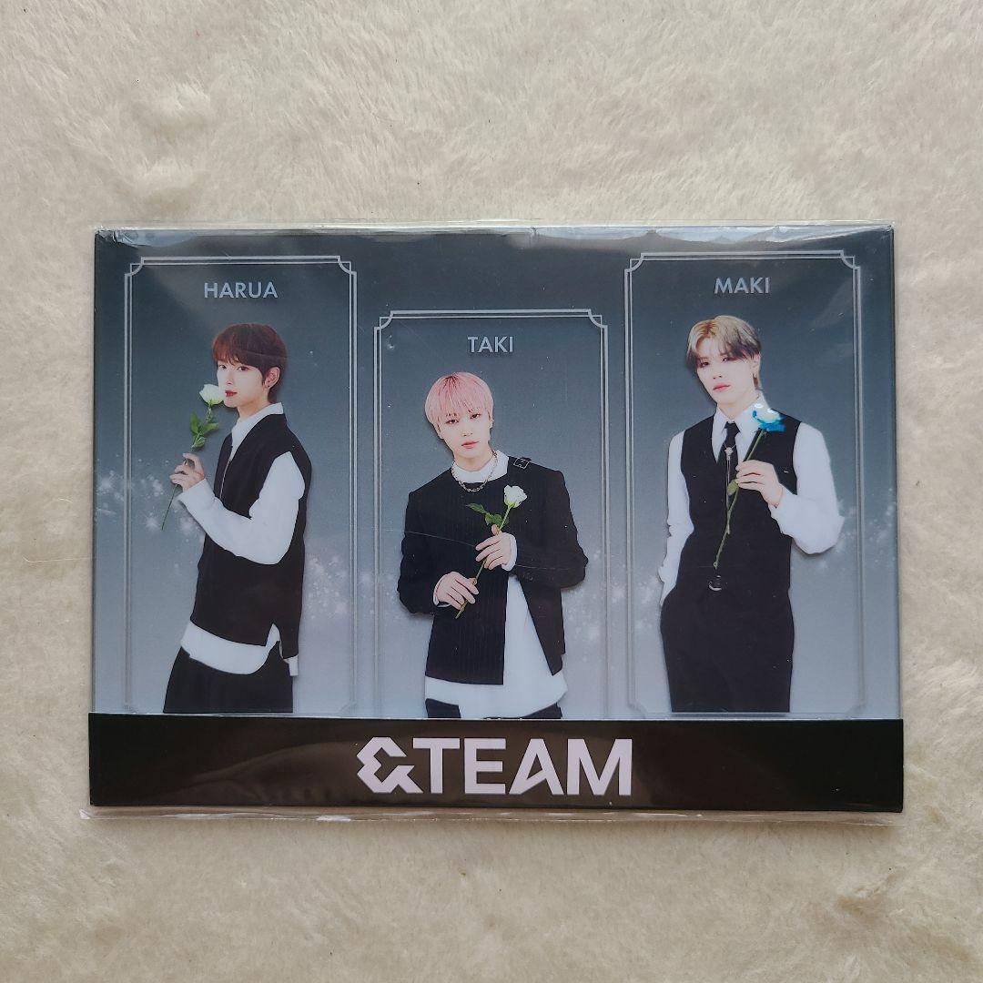 ＆TEAM アクリルスタンド HARUA TAKI MAKI 3体セット - メルカリ