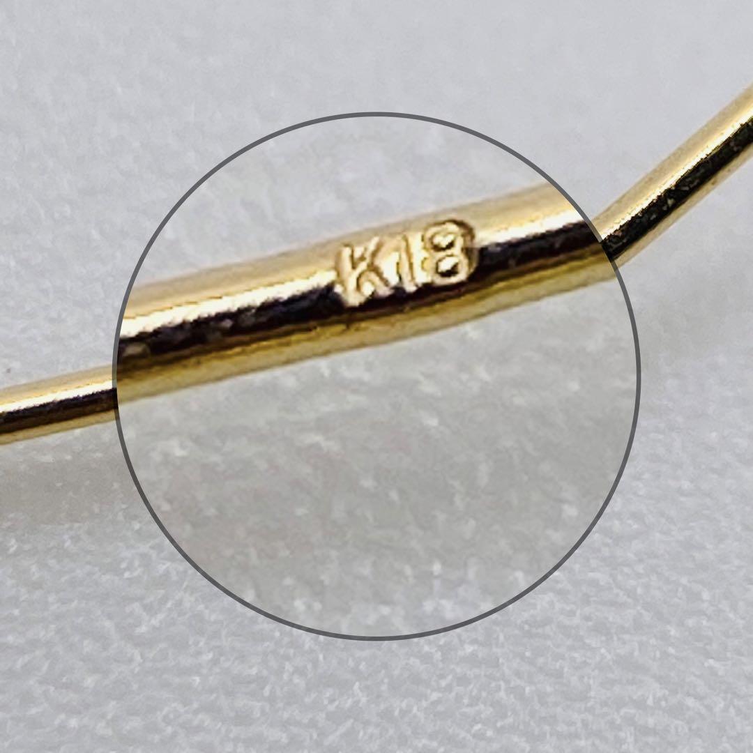 ❤️人気18金一点限り❤️k18レモンクォーツ✨雫ピアス✨ティア