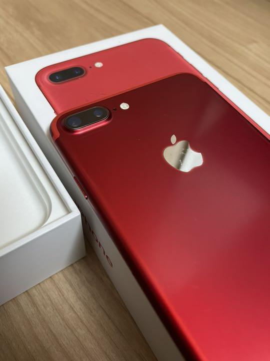 iPhone7plus 256gb RED simフリー