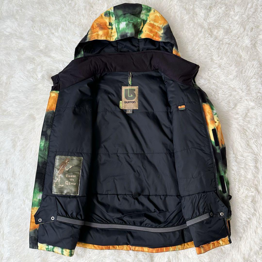 BURTON バートン スノーボードウェア（キッズ用）　上下セット 総柄 L