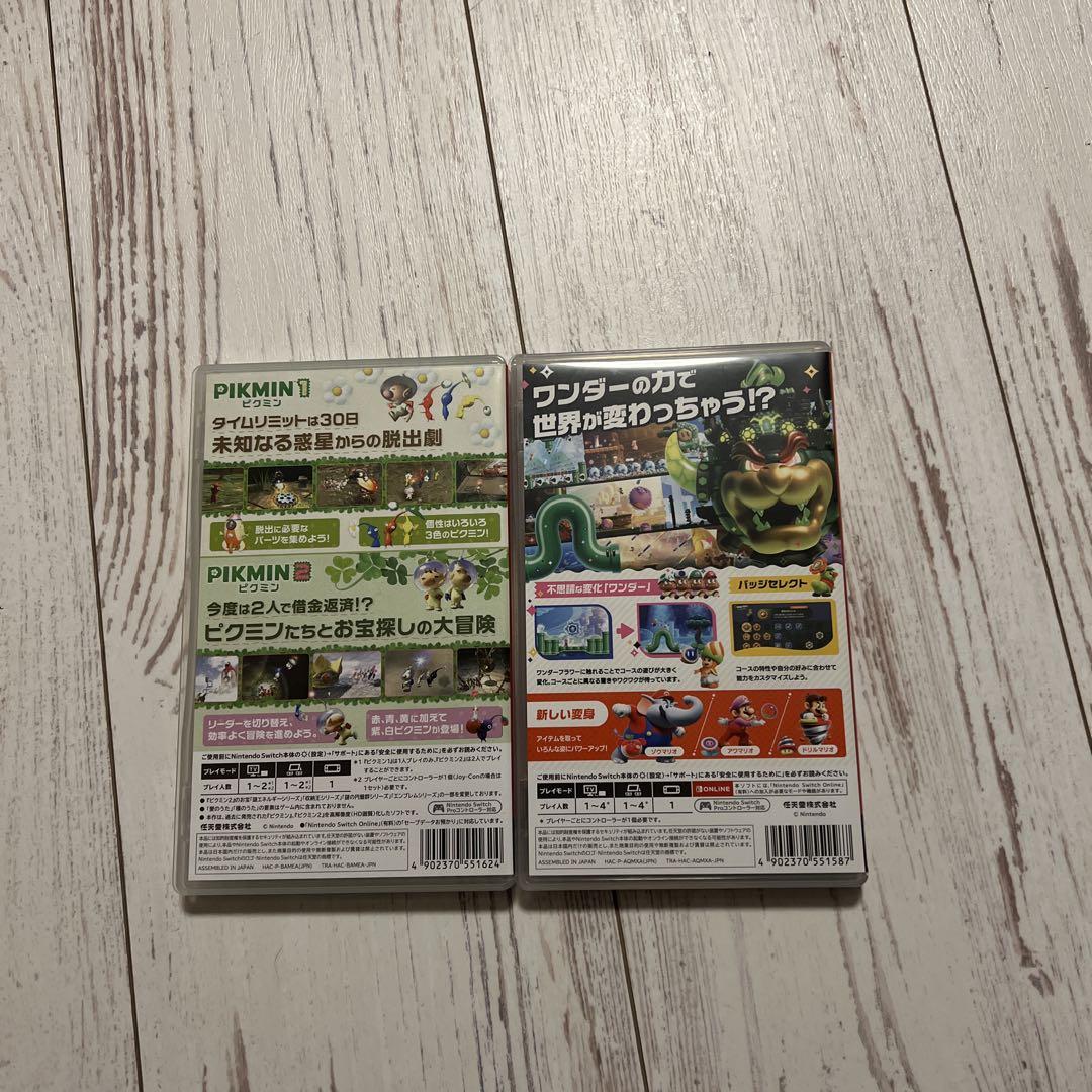 スーパーマリオブラザーズワンダー　ピクミン 1+2