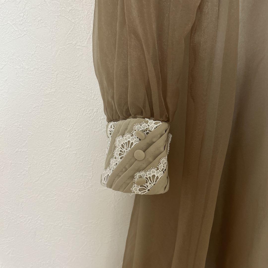 Acka sheer over one-piece ワンピース