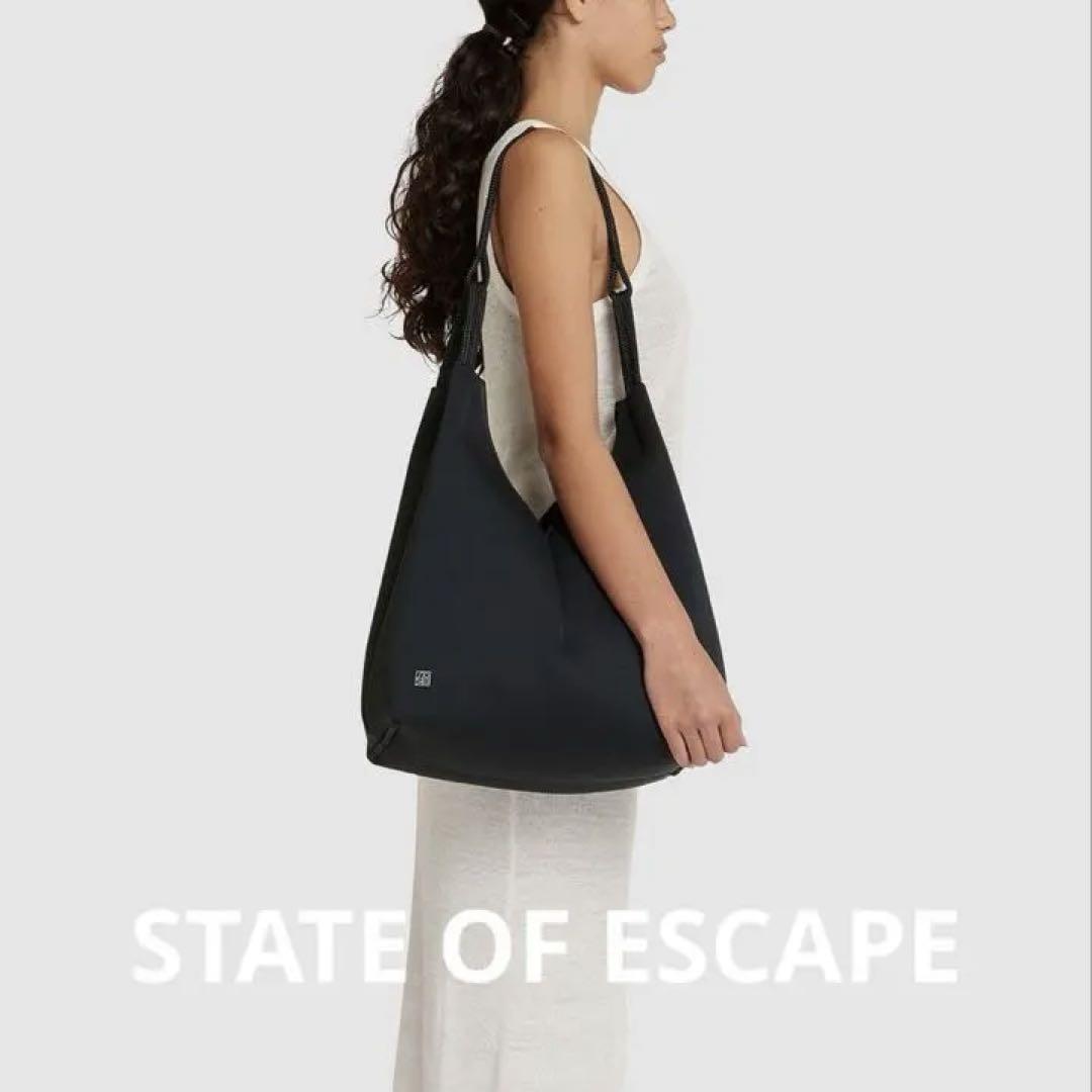 美品　STATE OF ESCAPE ソルスティス トート　ブラック