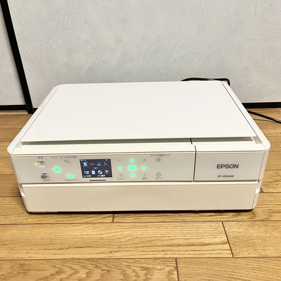 EPSON EP-804AW プリンター本体 通電確認のみ ジャンク扱い