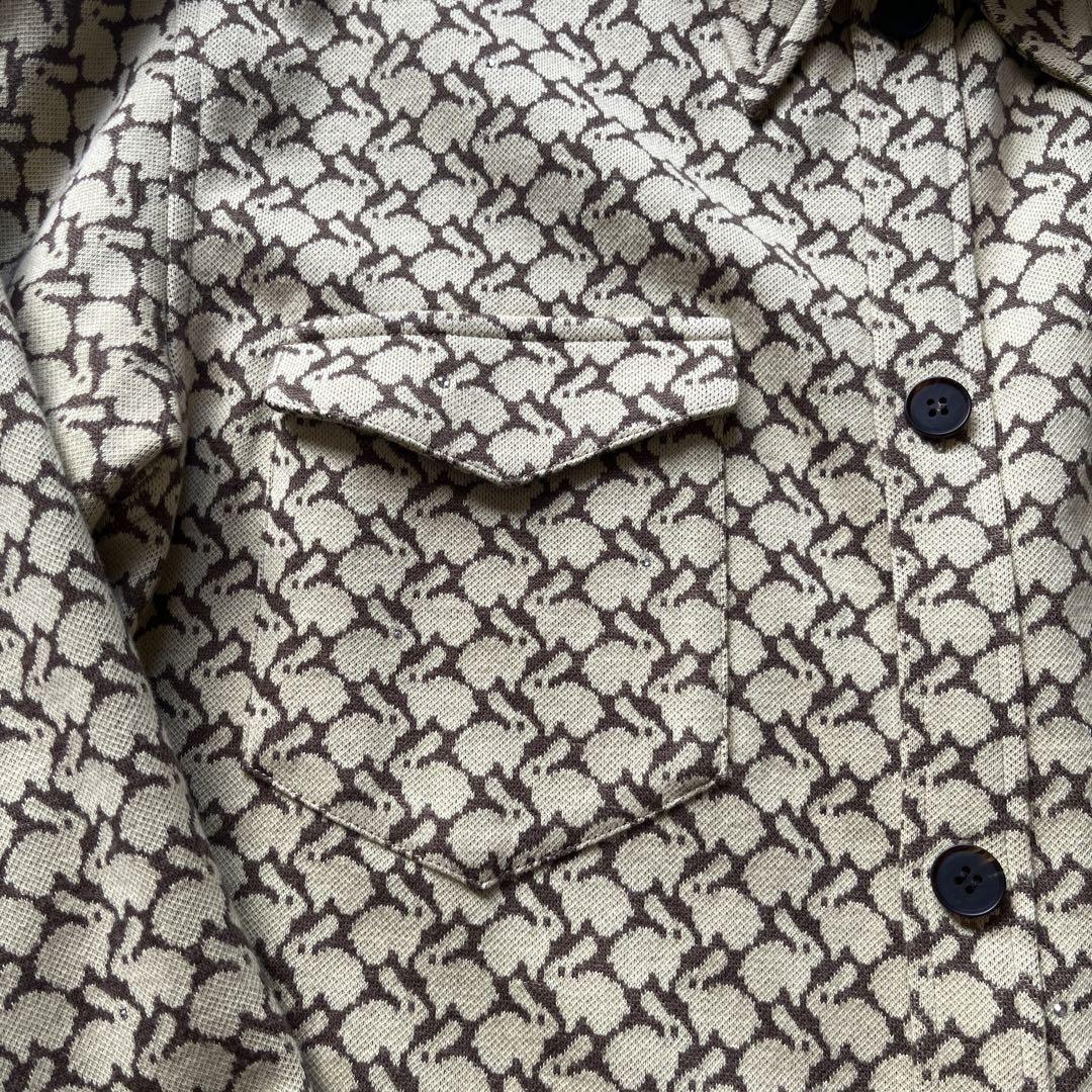 トップス MASU 21AW MONOGRAM PATTERN SHIRT 48