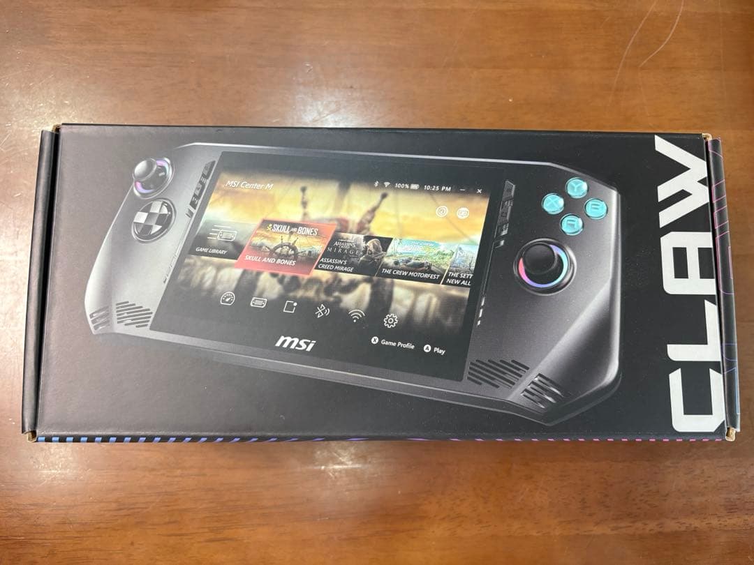 MSI ポータブルゲーミングPC Claw A1M-004JP