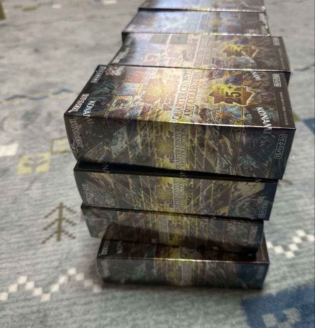 遊戯王　クォーターセンチュリーアートコレクション　16box　遊戯王 25th