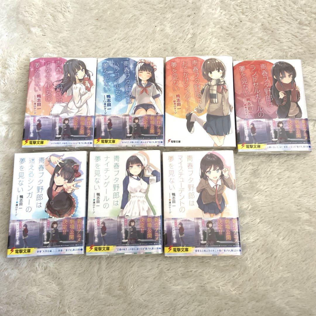 新品】青春ブタ野郎 シリーズ セット 小説 青ブタ - メルカリ 新品】青春ブタ野郎 シリーズ セット 小説 青ブタ - メルカリ