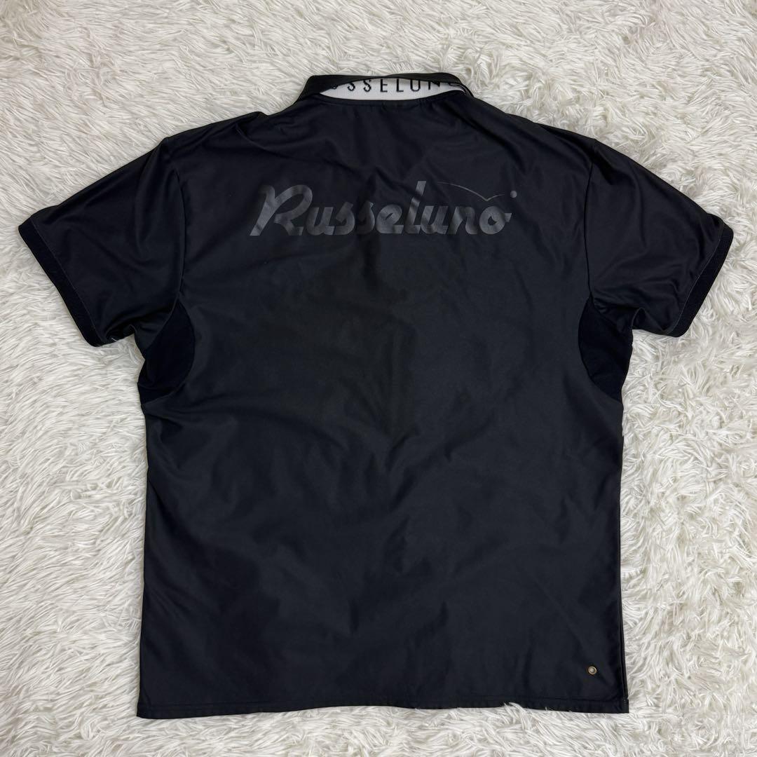 極美品✨ ポロシャツ 虎 サイズ6 XL 総柄 ポリエステル