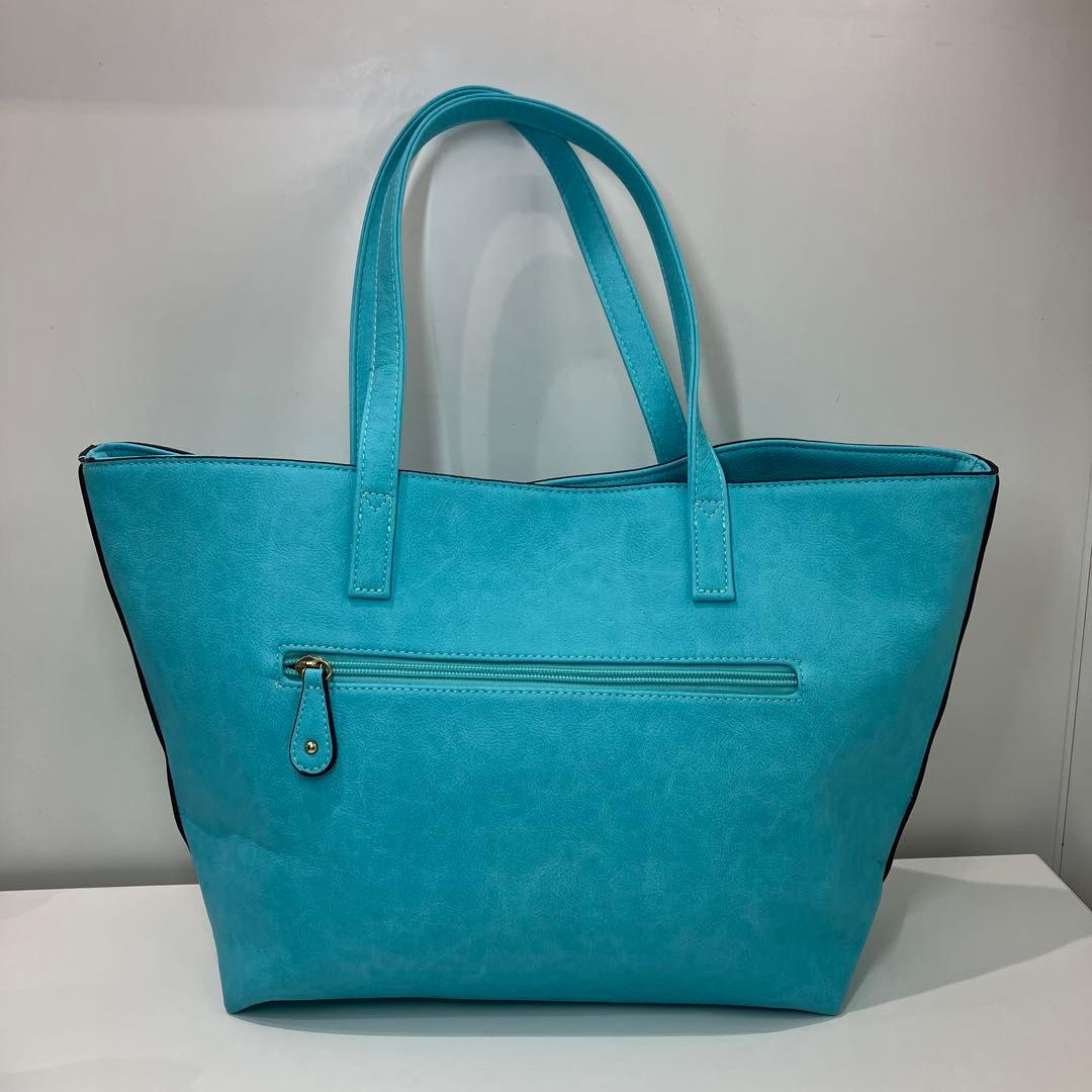 FIRANO 水色 トートバッグ フィラノ 2way 未使用 鞄 ショルダー FIRANO 水色 トートバッグ フィラノ 2way 未使用 鞄 ショルダー