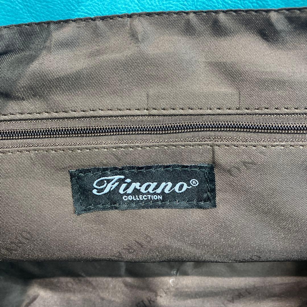 FIRANO 水色 トートバッグ フィラノ 2way 未使用 鞄 ショルダー FIRANO 水色 トートバッグ フィラノ 2way 未使用 鞄 ショルダー
