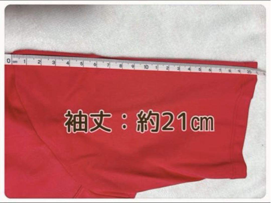 アライブン　インベル　レディース　カラーTシャツ半袖 レッドM④ アライブンインベルレディースカラーTシャツ半袖 レッドM④