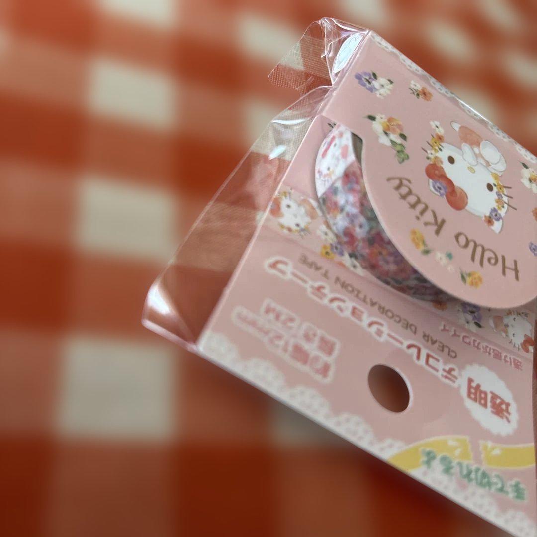 サンリオ 透明デコレーションテープ3点セット - メルカリ