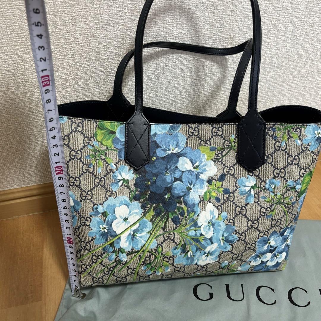 超極美品 グッチ GUCCI GGブルームス 2WAYトートバッグ 546325 グッチ GGブルームス 2WAYトートバッグ GG 546325 ブルー - メルカリ