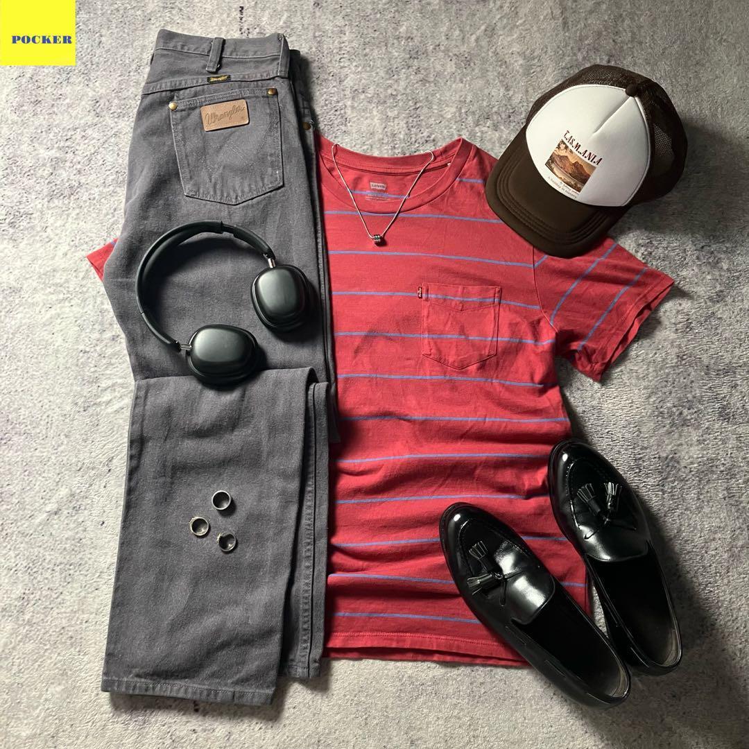 古着 Levi’s リーバイス シティーボーイ ボーダーTc-boy style