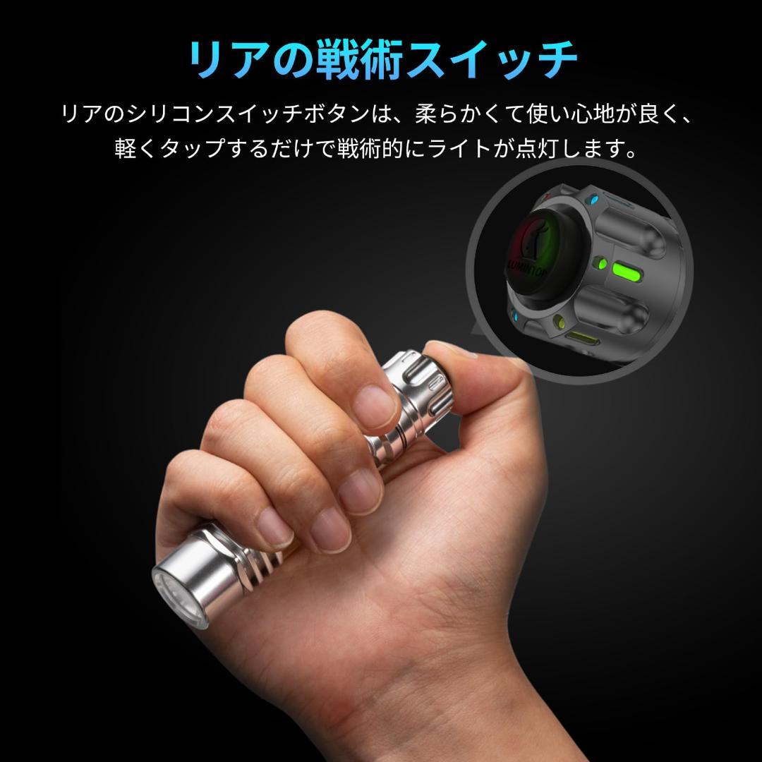 Amazon.co.jp: LUMINTOP小型軽量LED懐中電灯 フラッシュライト