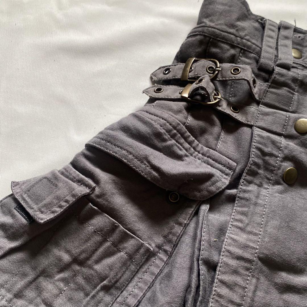 【archive】Vintage Cargo Rap Skirt Y2K