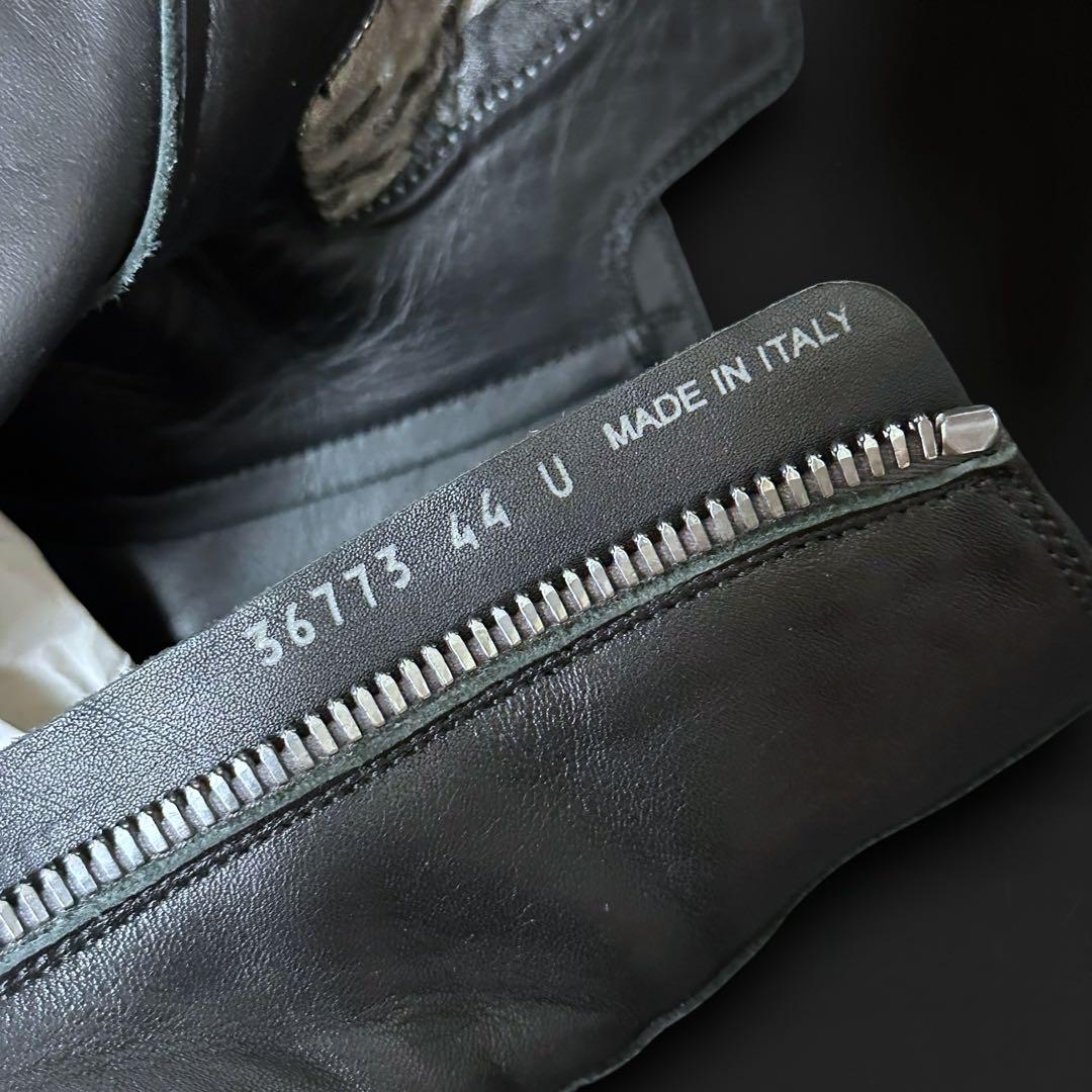Rick Owens スニーカーズ ハイカット レザー スニーカー ラモーンズ
