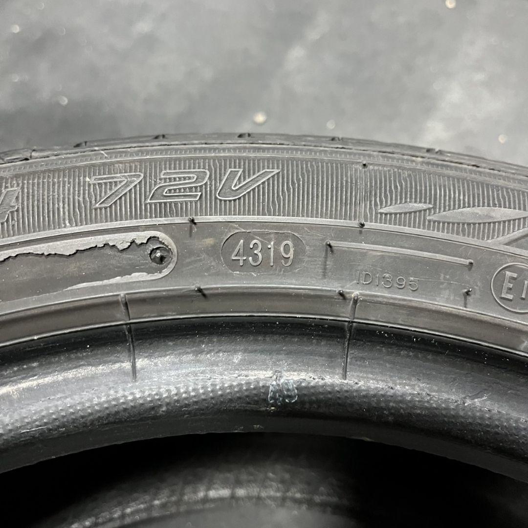 送料無料 ダンロップ EC202 165/55R14 中古 タイヤ 4本