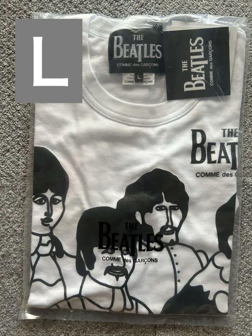 Comme Des Garcons☆コラボ THE BEATLES Tシャツ 新品】THE BEATLES × COMME des GARCONS Tシャツ - メルカリ
