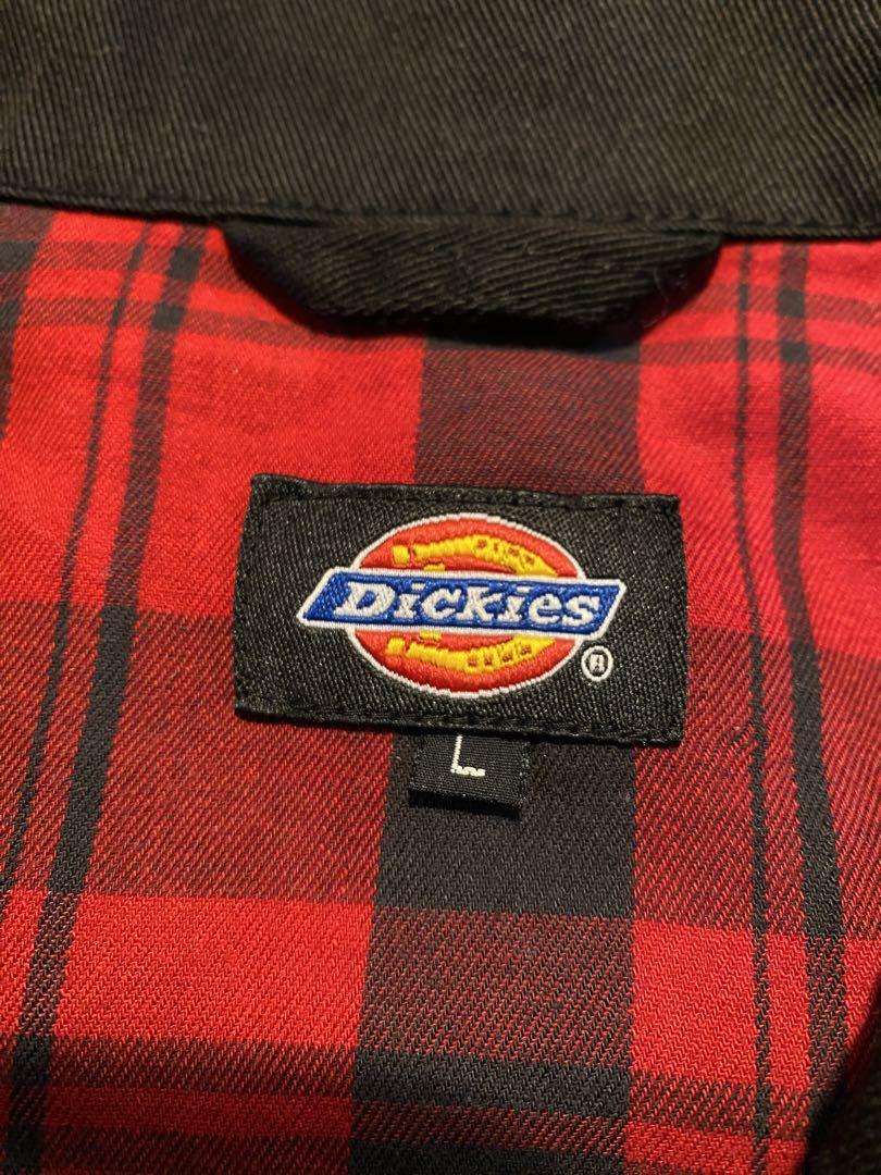 ディッキーズ　ブラック ジッパー スイングトップジャケット　黒