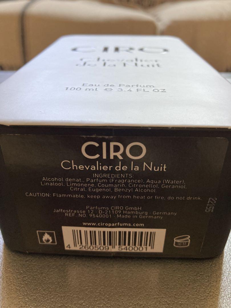 香水(ユニセックス) CIRO Chevalier de la Nuit Eau de Parfum