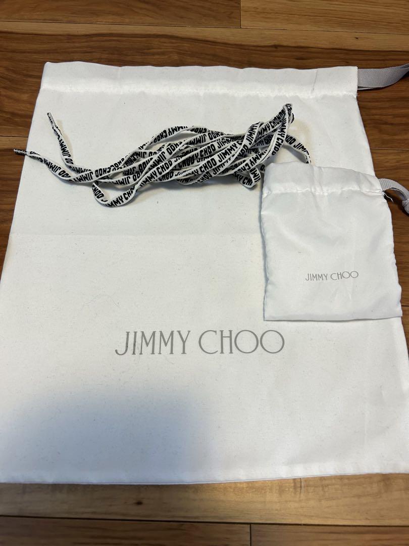ジミーチュウJIMMY CHOO カーフレザースニーカー36