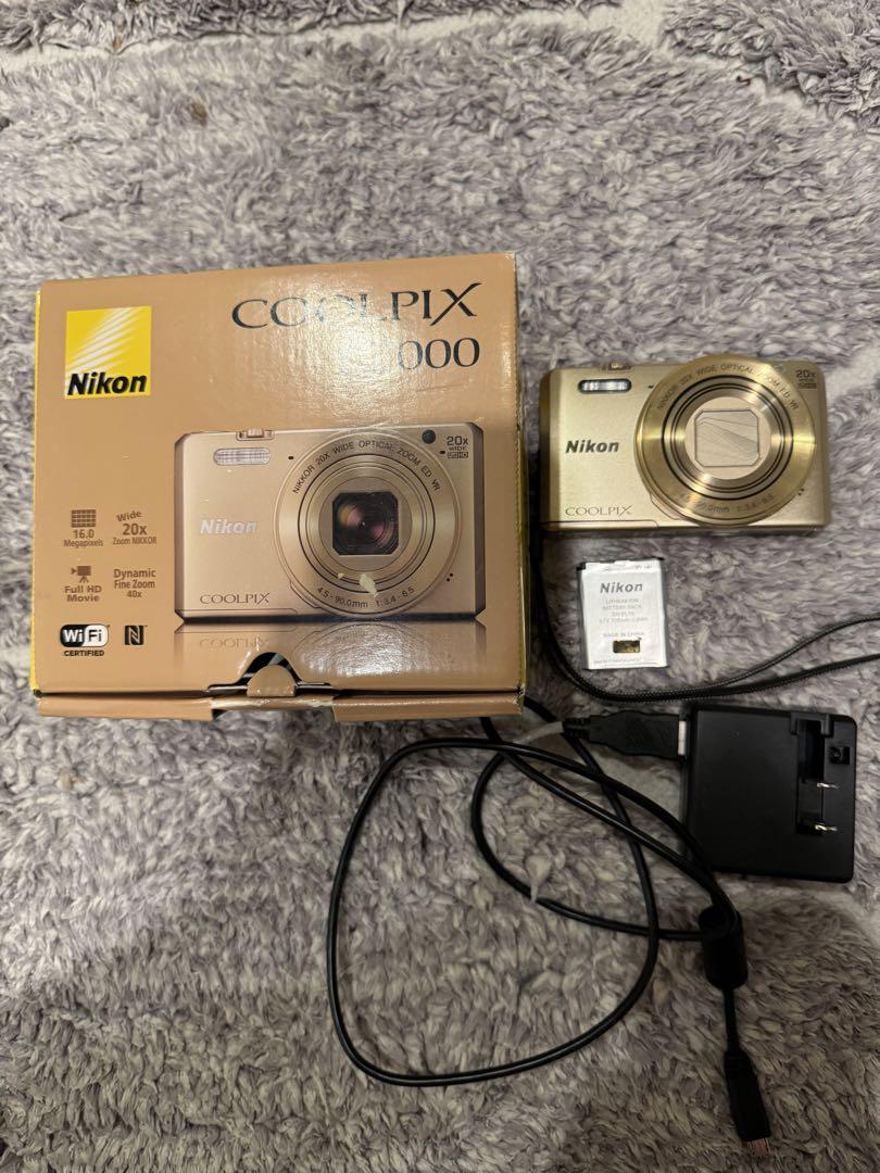 Nikon COOLPIXS7000 ゴールド コンパクトデジタル　sdカード付 Amazon.com : Nikon COOLPIX S7000 Digital Camera (Gold