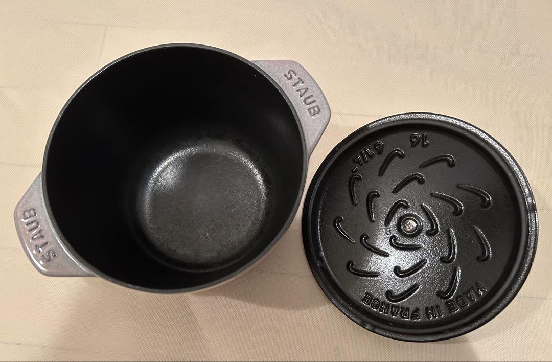 STAUB ラ・ココット DE GOHAN 16CM ラウンド シフォンローズ
