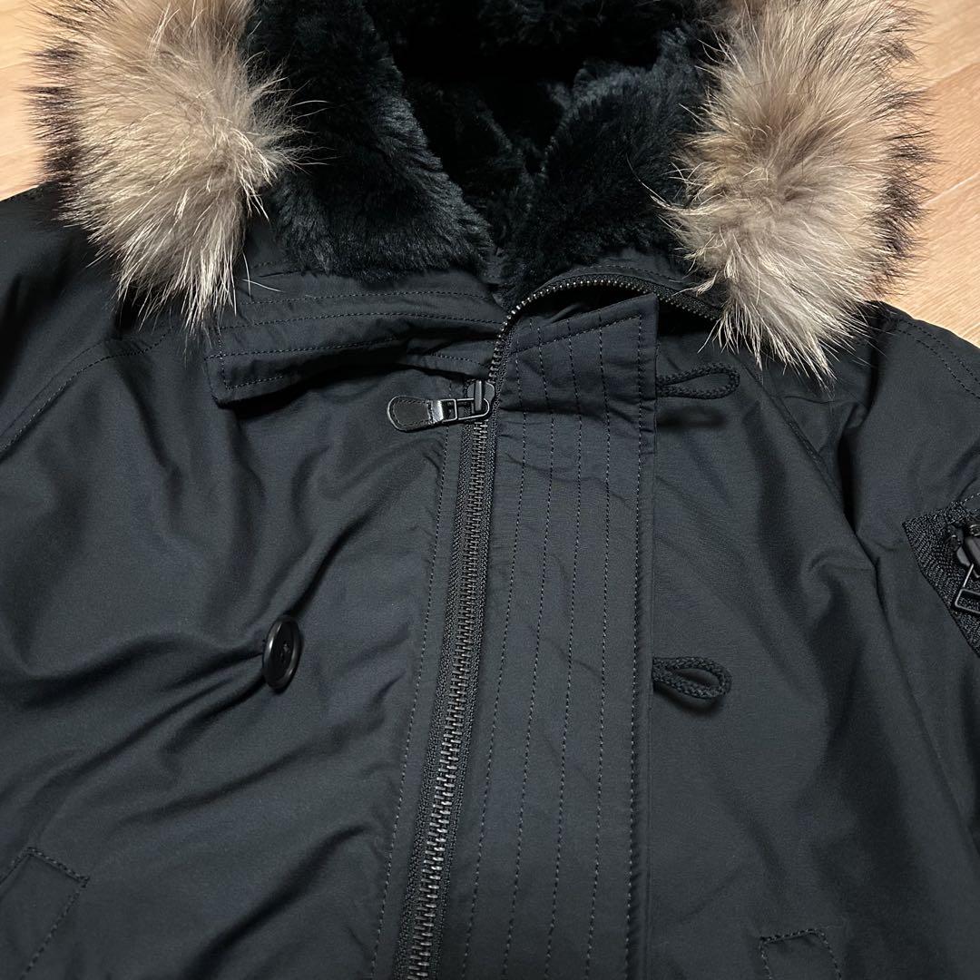 美品 military N-2B フライトジャケット M BK HARE