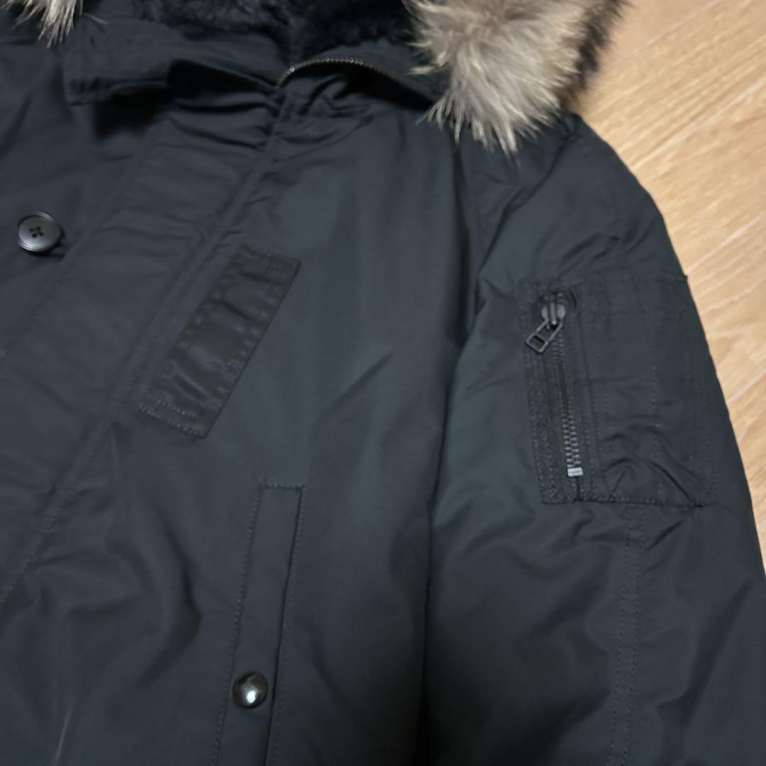 美品 military N-2B フライトジャケット M BK HARE