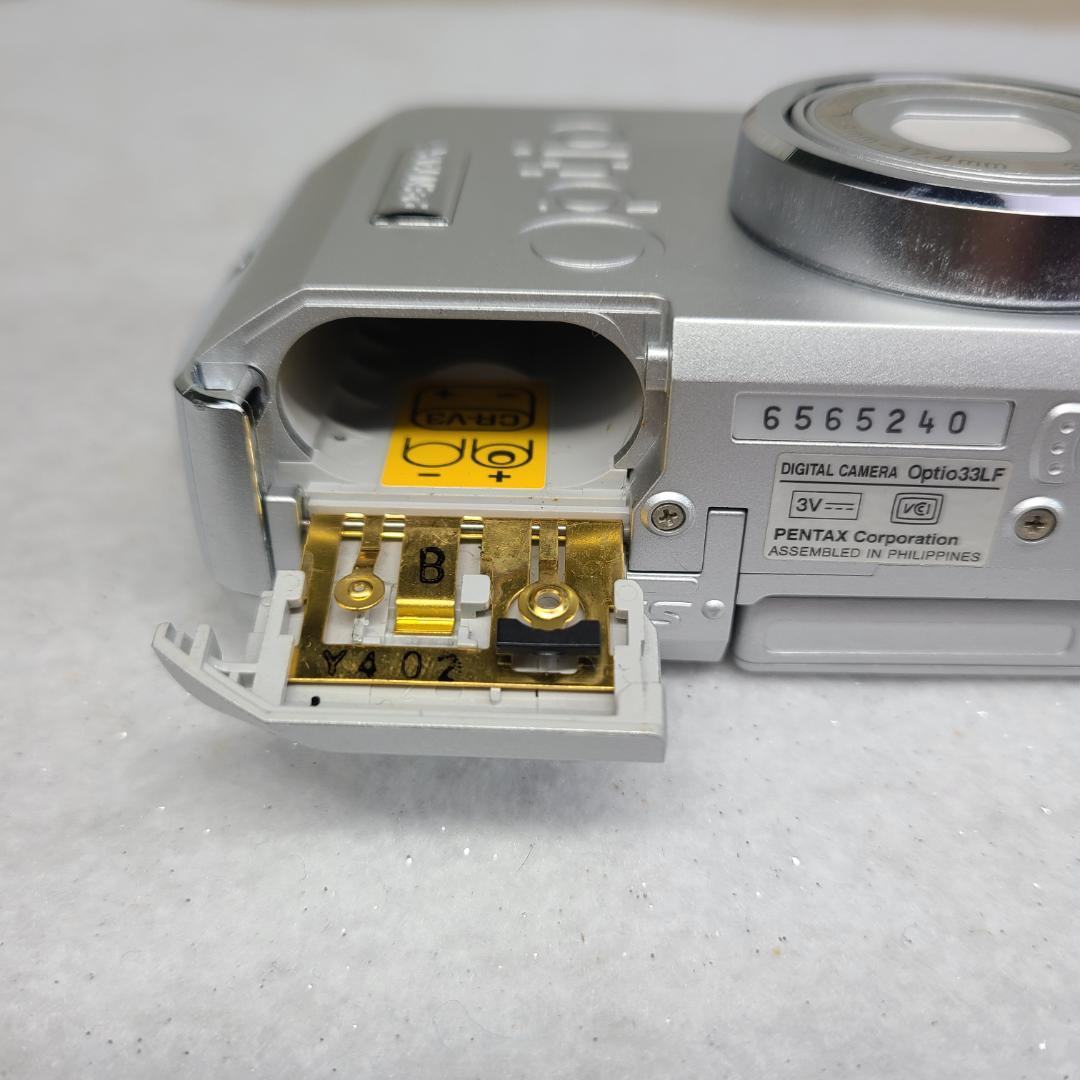美品】PENTAX デジカメ Optio33LF 単三電池式 コンデジ