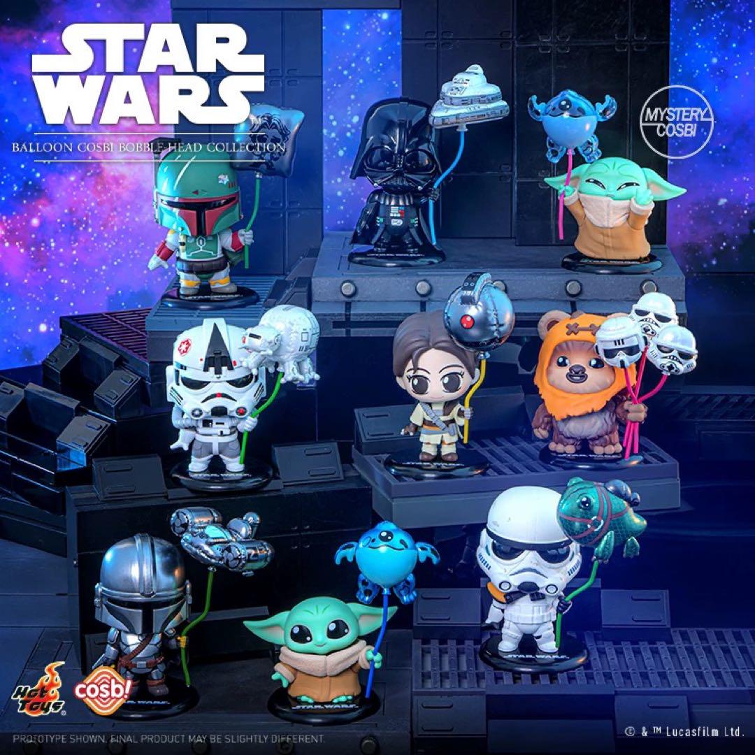 HotToys Starwarsボブルヘッド フィギュア全8種セット(未開封)