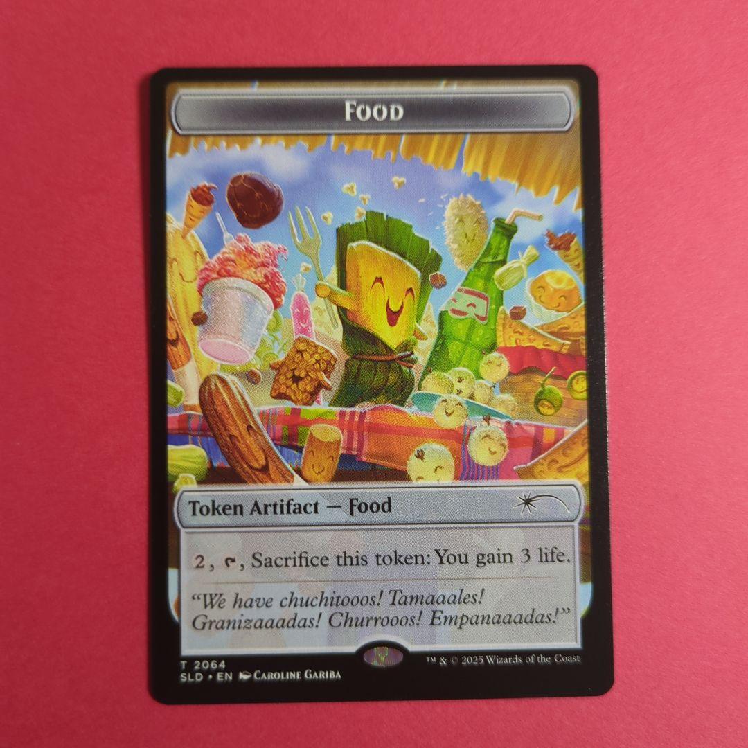MTG 英語版 食物トークン お弁当 5枚セット Secret Lair MTG 食物トークン【英語版】SECRETLAIR - メルカリ