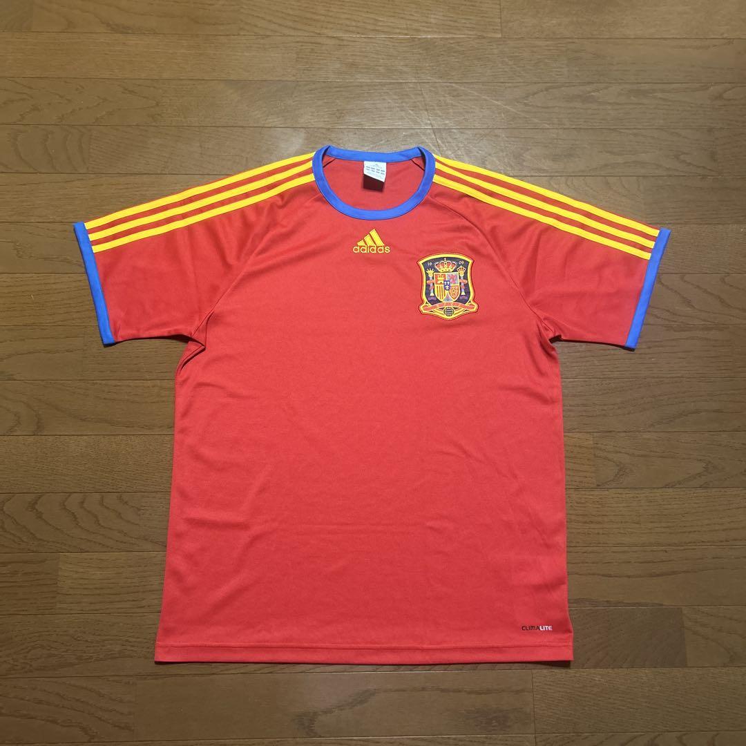 adidas スペイン代表 サッカーウェア XLサイズ - メルカリ