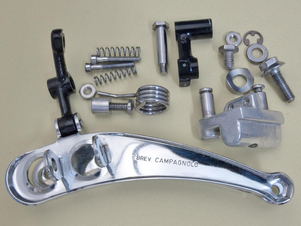 カンパニョーロ（Campagnolo）スーパーレコード FD 直付式 中古美品