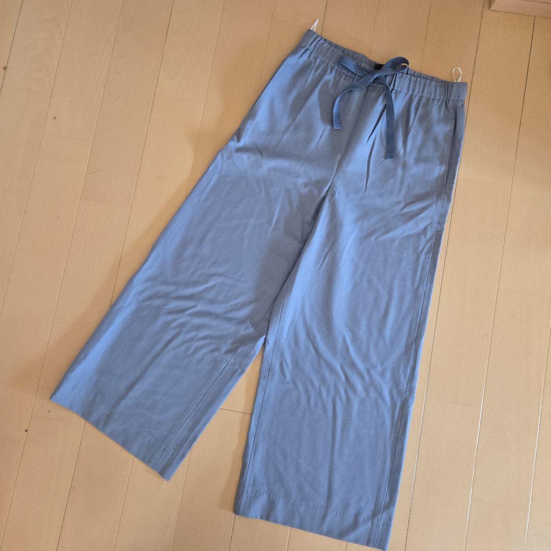 Theory ワイドクロップドパンツ 14 Theory 22ss ワイドクロップドパンツ