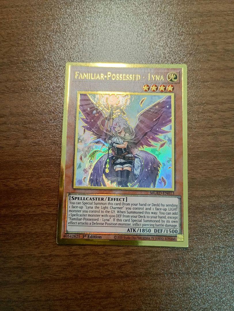 注目の 遊戯王 プレゴ 英語版 プレミアムゴールドレア 憑依装着ライナ 遊戯王OCG デュエルモンスターズ