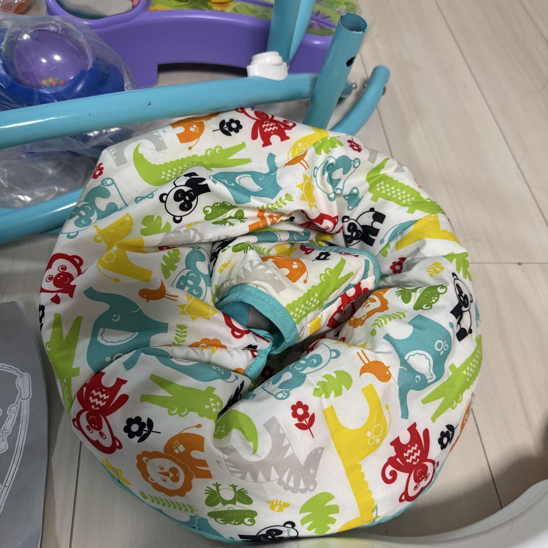 【極美品】フィッシャープライス　アニマルアクティビティ　ジャンパルー アニマル・アクティビティ・ジャンパルー | Fisher-Price | mattel