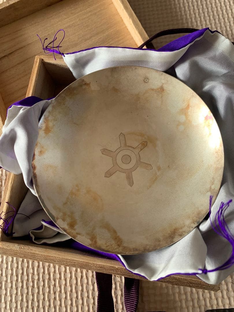 純銀皿目立った傷や汚れなし