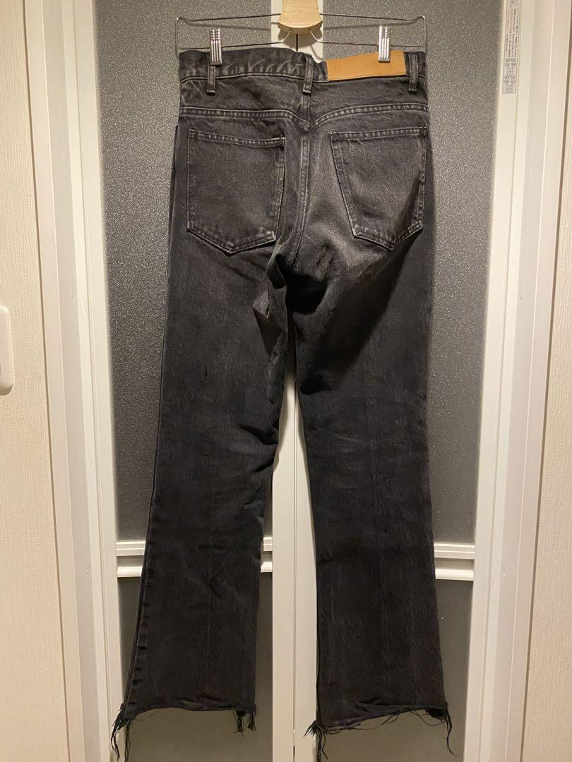 【INSCRIRE/アンスクリア】 Flare Denim 画像2