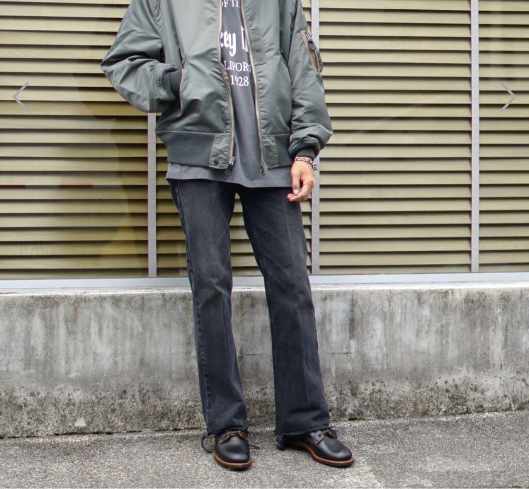 【INSCRIRE/アンスクリア】 Flare Denim 画像3