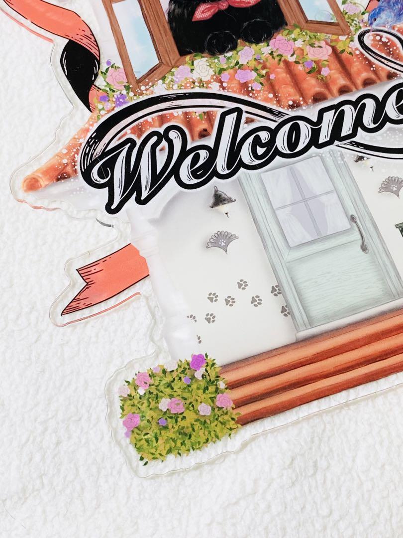 ちょここ様専用★犬・猫・うさぎ・ペット似顔絵イラストwelcomeボード