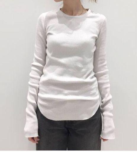 定番限定品 L'Appartement GOOD GRIEF RIB L S TOP 新品 Zudpc-m59751493061 大人気2022