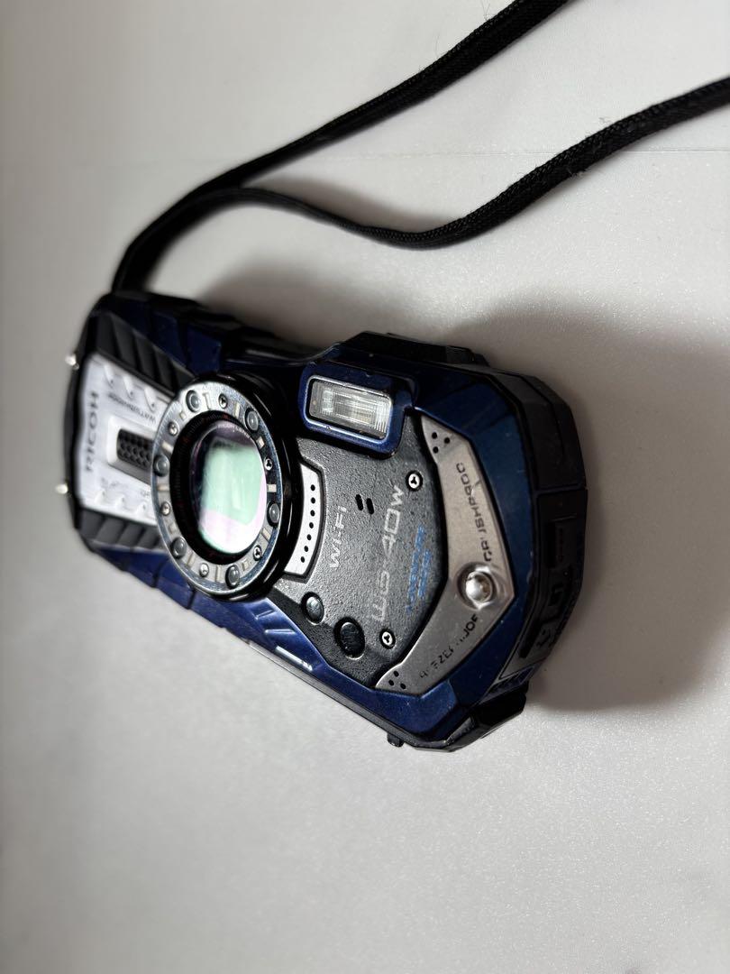 Araiさん専用【動作ＯＫ】⭐︎RICOH WG-40W BLUE コンパクト