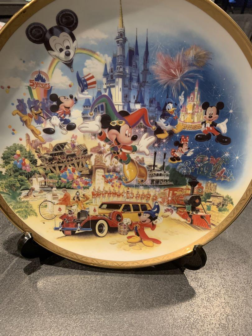 東京ディズニーランド 15周年記念 飾り絵皿 コレクション