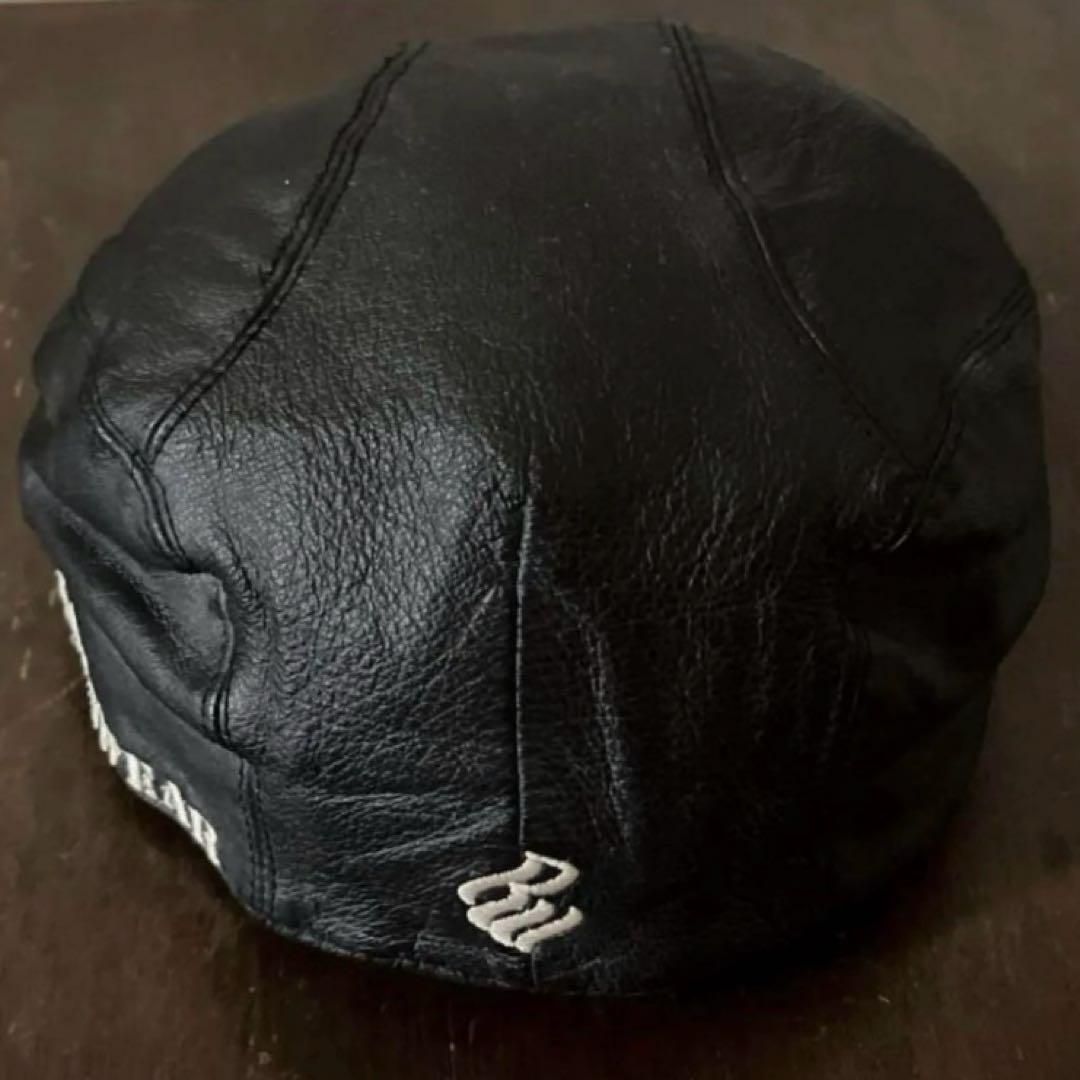 激レア◎ROCAWEAR レザーハンチング vintage BLACK - メルカリ