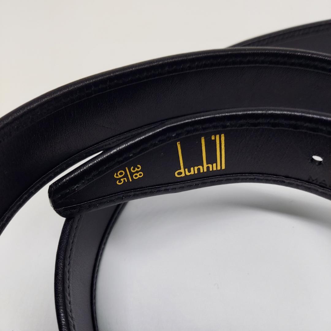 新品未使用品　dunhill ダンヒル　ベルト　レザー　ブラック