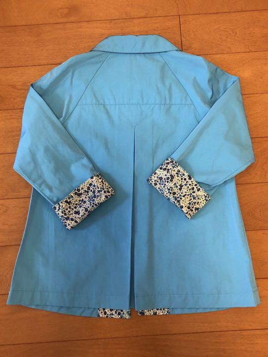M様専用 スプリングコート アウター 120 yE98q-m59754852795 新品 ファミリア リバティ柄 定番爆買い
