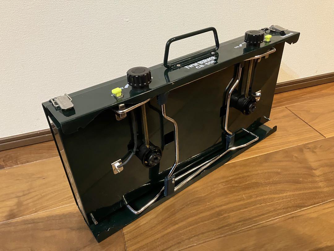 イワタニ　IWATANI ツインバーナー　CB-55E 廃盤品　希少　動作確認済